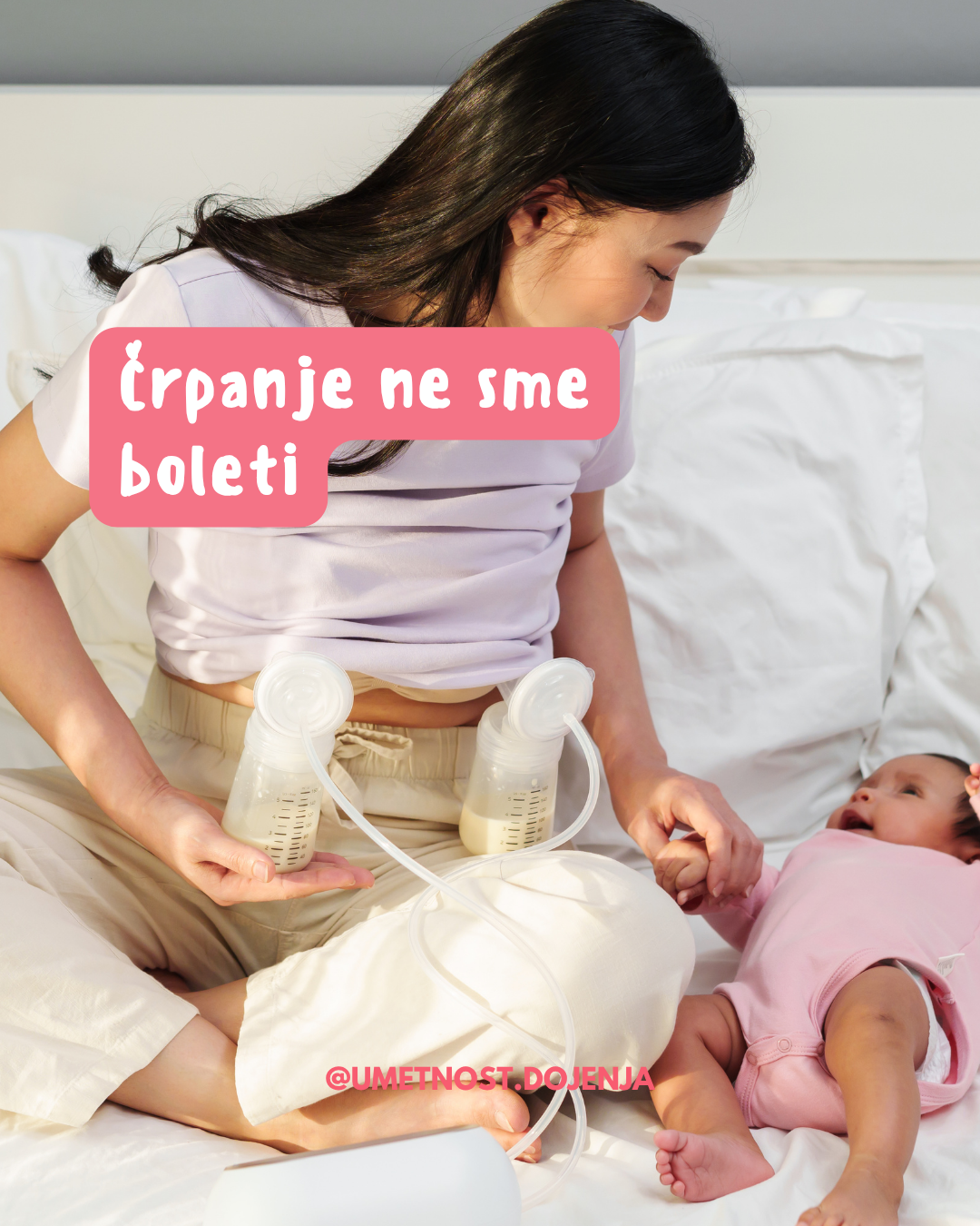 Črpanje ne sme boleti